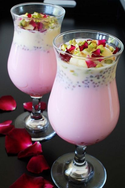 Falooda Recette (Comment faire falooda à la maison) Recette maison de falooda