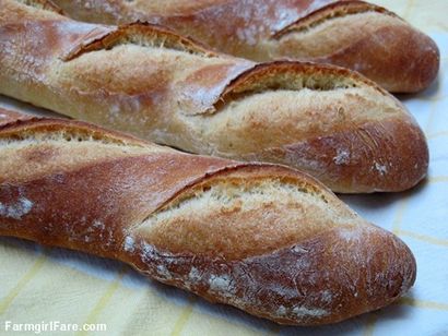 Farmgirl Fare Einfach Französisch-Brot-Rezept Vier-Stunden-Klassiker Pariserer Tag Baguettes (Baguette Normal)