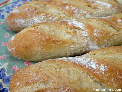 Farmgirl Fare Einfach Französisch-Brot-Rezept Vier-Stunden-Klassiker Pariserer Tag Baguettes (Baguette Normal)