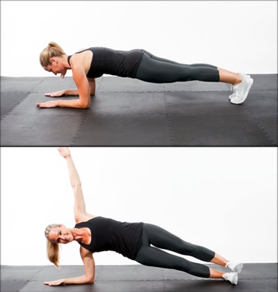 Schneller Abs Workout 5-Minuten zu einem flachen Bauch, Form Magazine