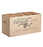 Fatwood Firestarter 35 lb, Embrasement & amp; Entrées, feu Plough & amp; Foyer