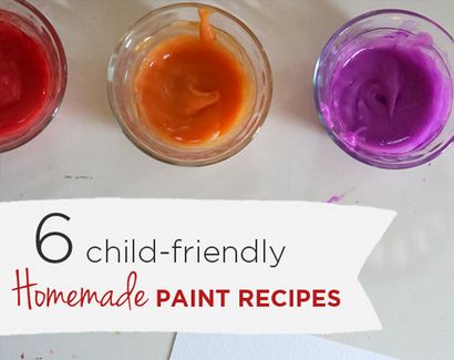 Recettes de peinture faites maison préférés