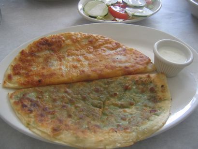 Recettes favorites pour le Ramadan Afghani Bolani, pain frit farci