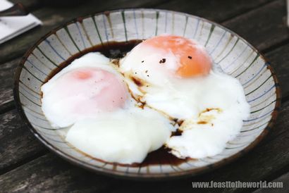 FEST in der Welt Singapur Halb gekochte Eier - 100% reines Ei Perfektion!