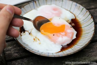FEST in der Welt Singapur Halb gekochte Eier - 100% reines Ei Perfektion!