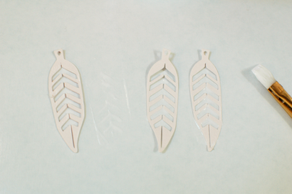 Boucles d'oreilles plumes Un tutoriel