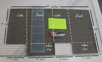 Sac en feutre 8 étapes (avec photos)