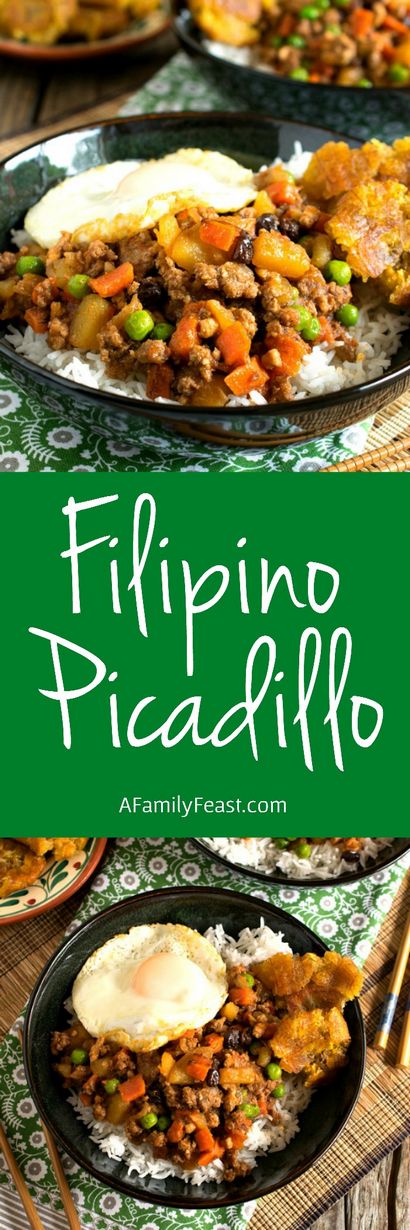 Filipino Picadillo - ein Familien-Fest