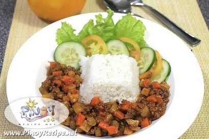 Philippine Picadillo Recette - Recettes Portail des Philippines