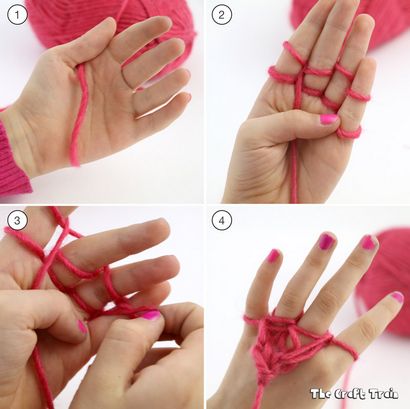 Finger Stricken für Kinder, The Craft Zug