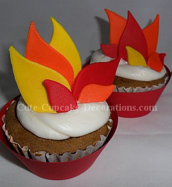 Firetruck Décorations de petit gâteau et Toppers Fire Theme