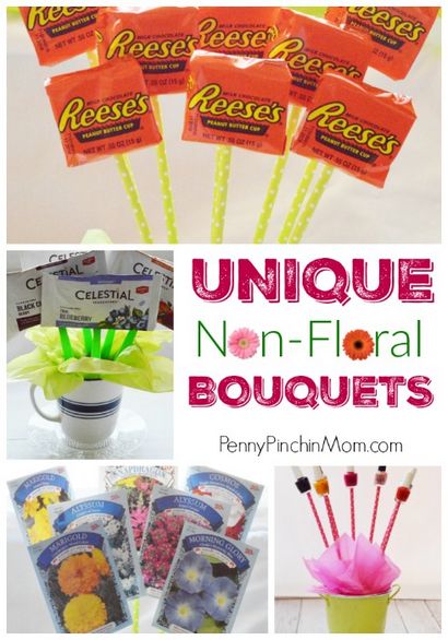 Cinq non-floraux Bouquets