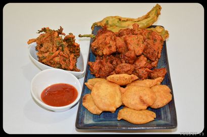 Cinq variations de pakoras qui sont la lumière sur le goût, lourd sur la taille! Le Blog Express Tribune