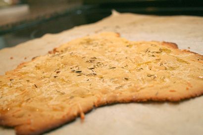 Flatbread avec Garbanzo et Fava Flour, CheapFoodHere