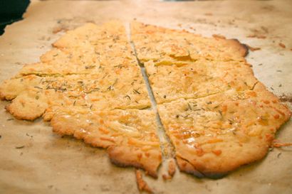 Flatbread avec Garbanzo et Fava Flour, CheapFoodHere