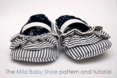 Fleetingthing - La chaussure de bébé Mila (modèle et tutoriel)