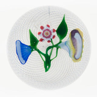 Floral - Art en verre congelé exquis - Photos Paperweights - CBS Nouvelles