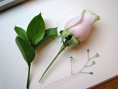 Floralshowers, Comment faire un Boutonnière Rose