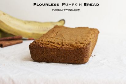 Flourless sans grain pas de recette de pain de citrouille sucre