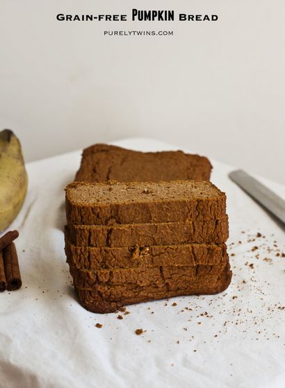 Flourless getreidefrei kein Zucker Kürbisbrotrezept