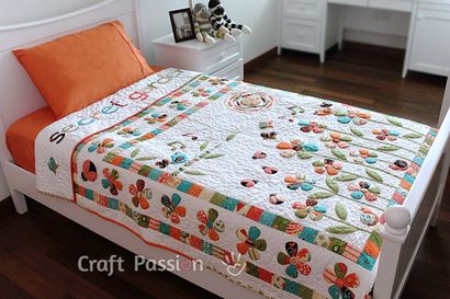 Blumeapplique - Free Applikationen Muster, Craft Leidenschaft