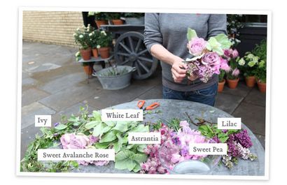 Florale par Vase, Goop (verrouillage d'angle maintenez) Florale par Vase, Goop