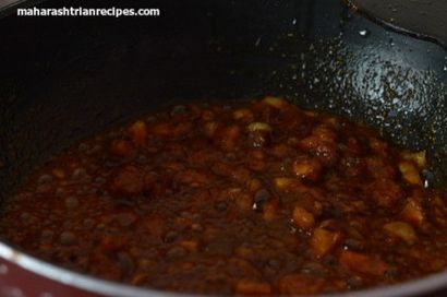 Fleur Batata Rassa bhaji, choux-fleurs Curry, Recettes Maharashtrian