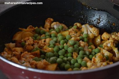 Fleur Batata Rassa bhaji, choux-fleurs Curry, Recettes Maharashtrian