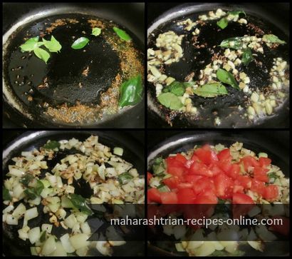 Fleur Batata Rassa Recette, Maharashtrian Recettes en ligne