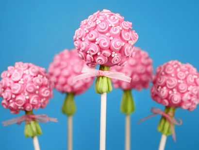 Bouquet de fleurs Pops gâteau