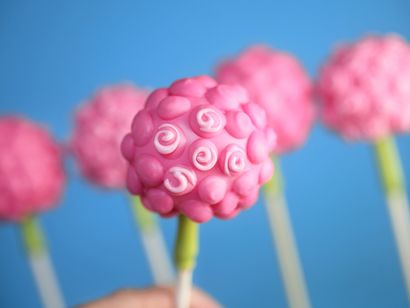 Bouquet de fleurs Pops gâteau