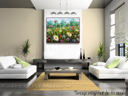Fleurs Wildflowers peinture à l'huile (fleurs) Fleurs sauvages peinture à l'huile