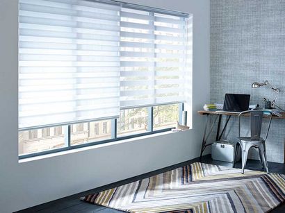 Mise au point sur les traitements de fenêtre rouleaux et stores romains - Homes Real (fenêtre) Mise au point sur les traitements de fenêtre rouleaux et stores romains - Real Homes