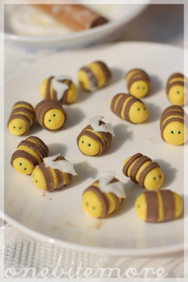 Fondant Bienen - Nette Kuchen Dekorationen - Icing-Ideen