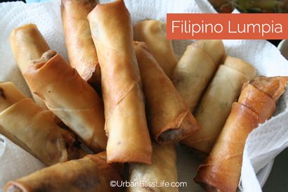 Nourriture Bliss Cours de cuisine Apprenez à faire des Philippines Lumpia - Urban Bliss vie