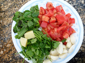 Lebensmittel aus meiner Küche Gemüse Biryani - Hotel Style