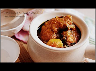 Amoureux de la nourriture propre moto du monde Ma-er Macher Kalia (maman de style épicé et riche curry de poisson) (comment faire frire des poissons Katla) Amoureux de la nourriture propre moto du monde Ma-er Macher Kalia (Mom style curry de poisson épicé et riche)