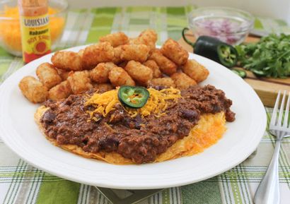 Lust alimentaire gens aiment Chili Fromage Omelette #SundaySupper (personnes) Lust alimentaire gens aiment Chili Cheese Omelette #SundaySupper