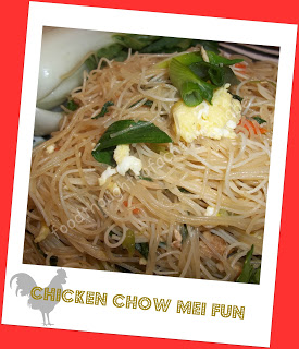 FoodThoughtsOfaChefWannabe chinois Takeout - Chicken Chow Mei Fun