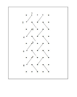 Vier quadratische Wände Tutorial, wie man ein rundes pintuck Kissen machen