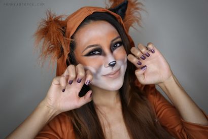 Fox Halloween Tutoriel! De la tête aux pieds