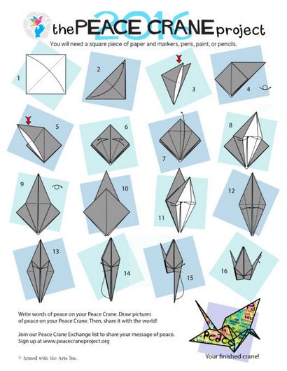 Foxy Comment puis-vous plier un Origami grue, Fun Pages Origami