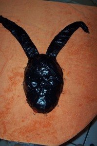 Frank Donnie Darko Costume et bricolage masque, occupé la vie d'un blog Maman