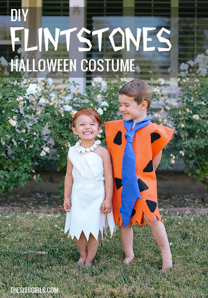 Fred et Wilma Pierrafeu Costume DIY, Halloween