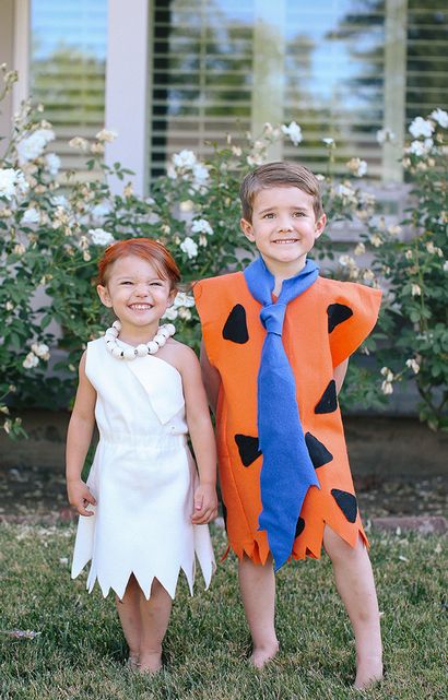 Fred und Wilma Feuerstein Kostüm DIY, Halloween