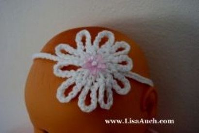 Crochet Patterns gratuits pour Bandeaux bébé avec crochet Fleurs, hubpages