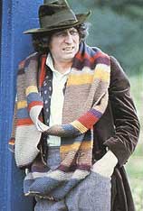 Patron Gratuit Tricot Tom Baker Doctor Who Echarpes