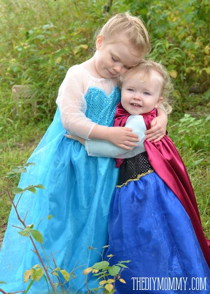 Patron gratuit et tutoriel pour une robe inspirée Frozen Elsa Costume, le bricolage maman