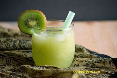 Jus de kiwi frais Recette - bol poivre (frais) Jus de kiwi frais Recette - Pepper Bowl