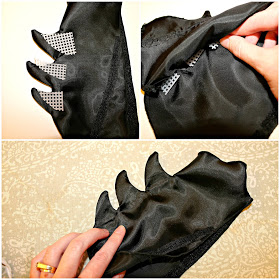 Frisch DIY Einfacher Batman Handschuhe abgeschlossen